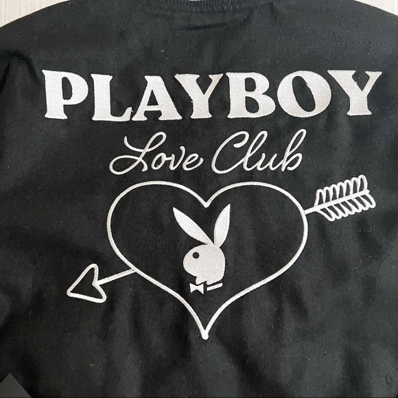 Playboy Love Club Letterman Bomber Jacket - Picture 13 of 16